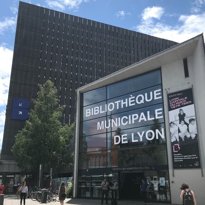 La bibliothèque Municipale de Lyon Part-Dieu
